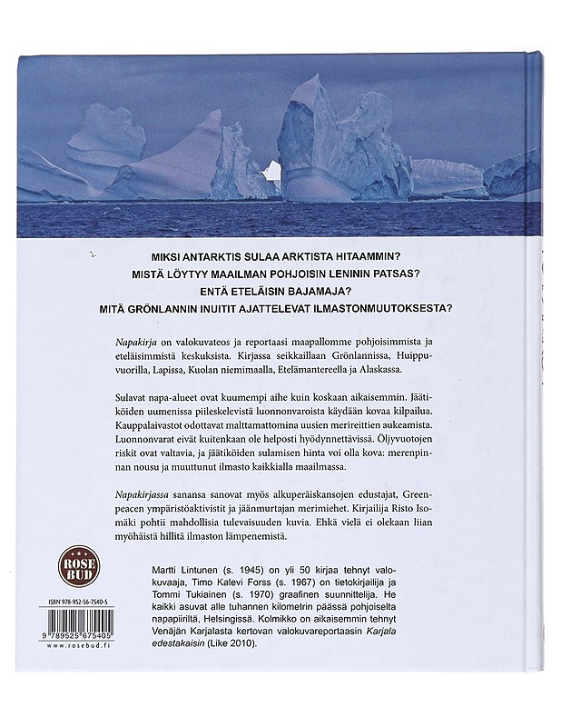 Napakirja : Arktis ja Antarktis - Forss, Timo Kalevi - Tietokirjat ja oppaat - 10105515342 - 1