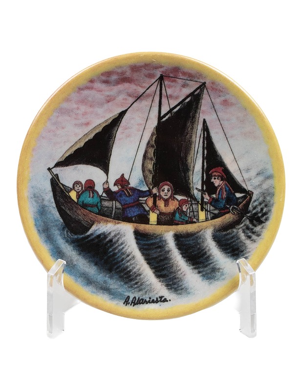 ARABIA Purjevene seinälautanen - Designsuosikit - 10105515366 - 0