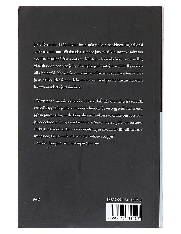 Matkalla - Kerouac, Jack - Romaanit ja novellit - 10105515376 - 1