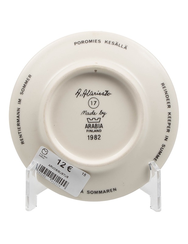 ARABIA Poromies kesällä seinälautanen - Designsuosikit - 10105515381 - 1