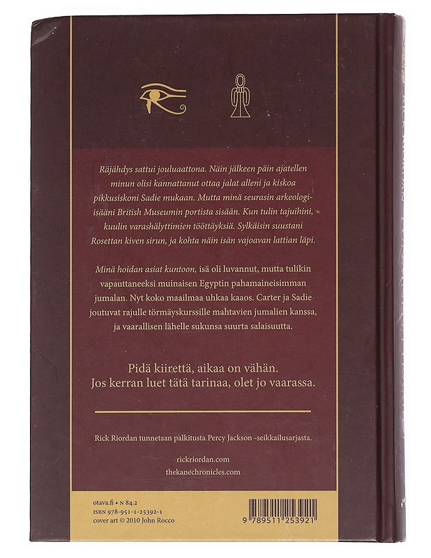 Punainen pyramidi - Riordan, Rick - Fantasia- ja scifi - 10105515410 - 1