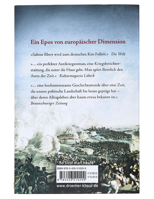 Blut Frieden 1815 - Ebert, Sabine - Romaanit ja novellit - 10105515425 - 1