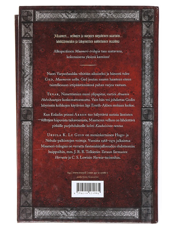 Maameren tarinat 1-3 - Le Guin, Ursula K. - Fantasia- ja scifi - 10105515430 - 1