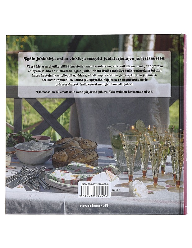 Kodin juhlakirja - Kati Jaakonen - Ruokakirjat - 10105515458 - 1