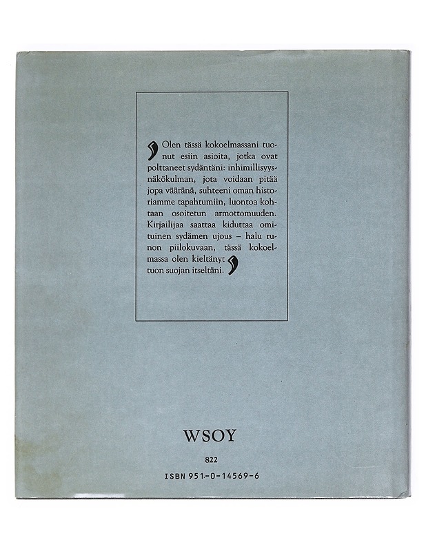 Sukupolveni unta : runoja - Helvi Hämäläinen - Runot ja näytelmät - 10105515472 - 1