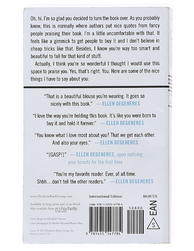 Seriously... I'm kidding - Ellen DeGeneres - Romaanit ja novellit - 10105515474 - 1