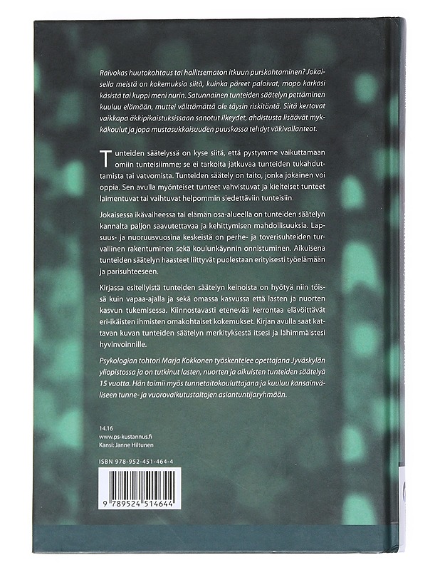 Ihastuttavat, vihastuttavat tunteet : opi tunteiden säätelyn taito - Marja Kokkonen - Tietokirjat ja oppaat - 10105515476 - 1