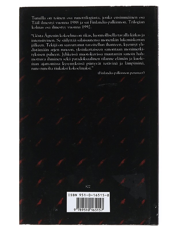 Turuilla - Ågren, Gösta - Runot ja näytelmät - 10105515479 - 1