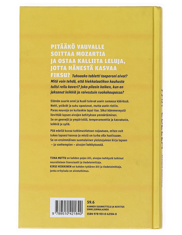 Pää edellä : näin tuet lapsesi aivojen kehitystä - Huttu, Tiina - Tietokirjat ja oppaat - 10105515480 - 1