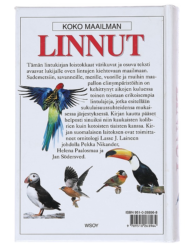 Koko Maailman: Linnut - Colin Harrison - Tietokirjat ja oppaat - 10105515481 - 1