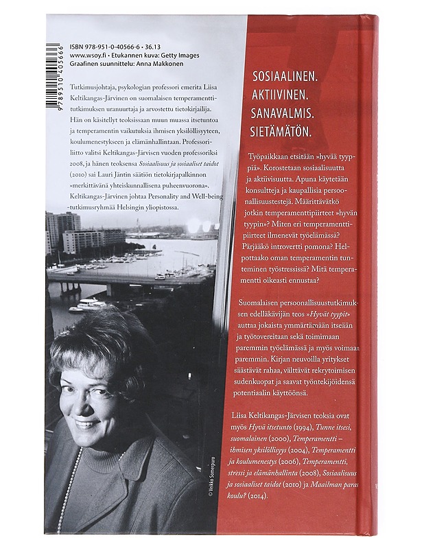 "Hyvät tyypit" : temperamentti ja työelämä - Liisa Keltikangas-Järvinen - Tietokirjat ja oppaat - 10105515494 - 1