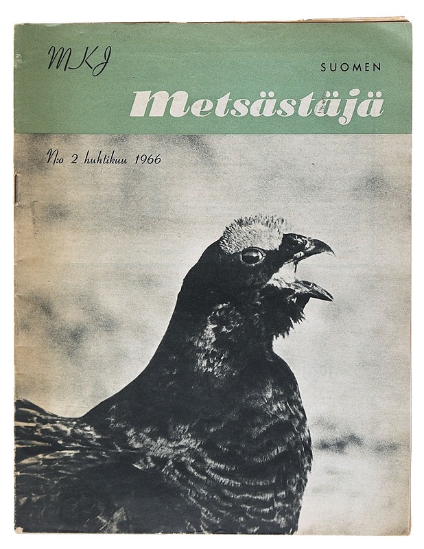 Suomen Metsästäjä N:o 2 huhtikuu 1966 - Lampio, Teppo - Lehdet - 10105515511 - 0