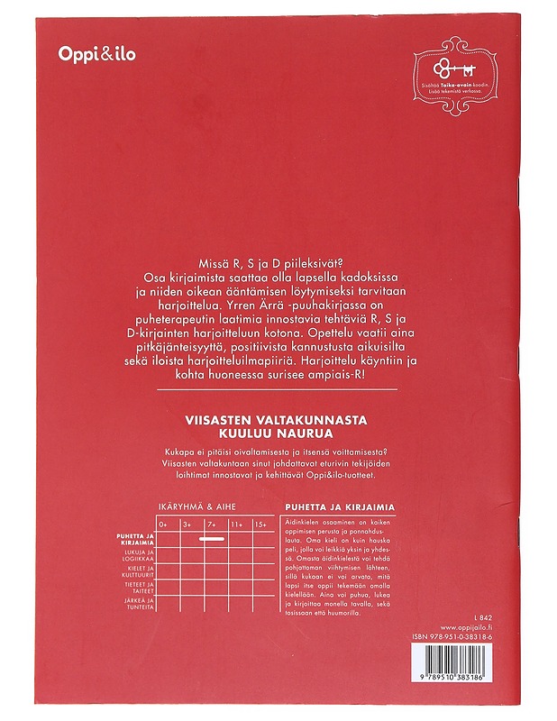 Yrren ärrä - Marita Mäntyvaara - Lastenkirjat - 10105515517 - 1