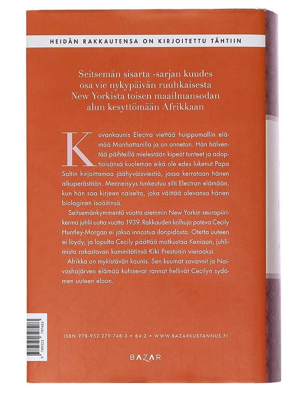 Auringon sisar -  Lucinda Riley - Romaanit ja novellit - 10105515544 - 1