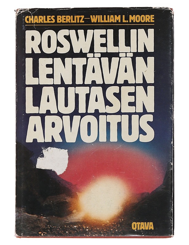 Roswellin lentävän lautasen arvoitus - Berlitz, Charles - Jännitys ja dekkarit - 10105515555 - 0