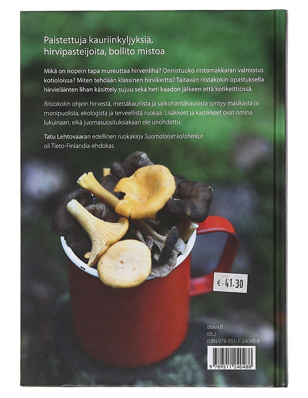 Riistakokki : hirvestä metsäkauriiseen - Lehtovaara, Tatu - Ruokakirjat - 10105515580 - 1