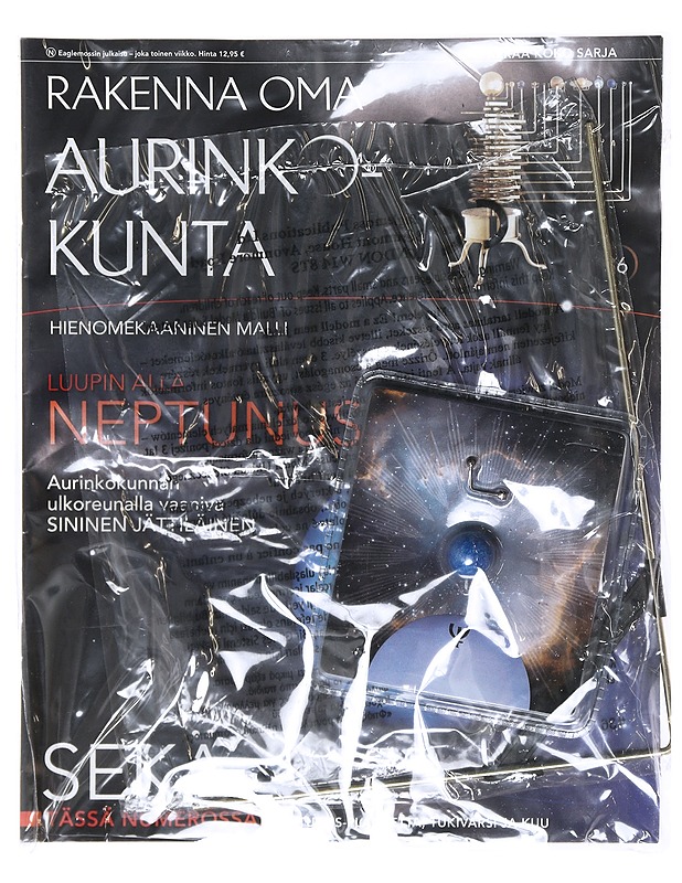 Rakenna oma aurinkokunta, lehti nro. 36, Neptunus planeetta, tukivarsi ja kuu - Lehdet - 10105515588 - 0