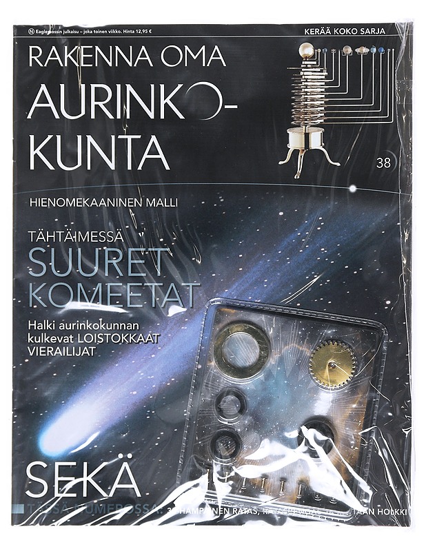 Rakenna oma aurinkokunta, lehti nro. 38, 30-hampainen ratas, ratasrengas ja rattan holkki  - Lehdet - 10105515597 - 0