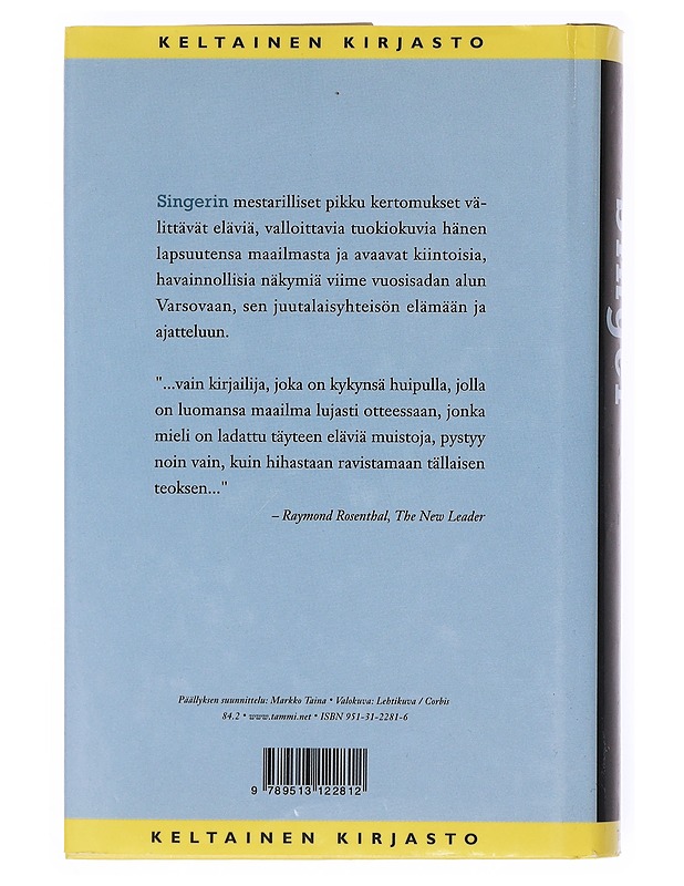 Isäni seurakuntaa - Singer, Isaac Bashevis - Romaanit ja novellit - 10105515598 - 1