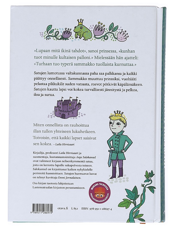 Suomen lasten iltasadut - Salokannel, Anja - Lastenkirjat - 10105515605 - 1