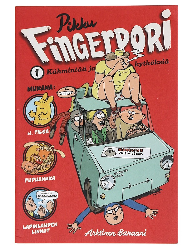 Pikku Fingerpori 1 - Jarla, Pertti - Sarjakuvat - 10105515619 - 0