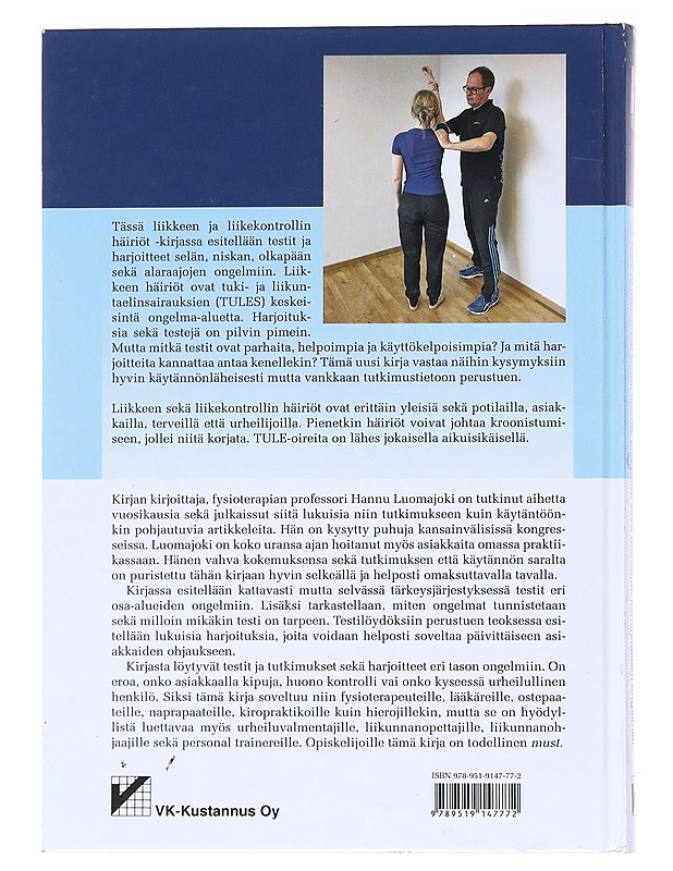 Liikkeen ja liikekontrollin häiriöt - Luomajoki , Hannu  - Tietokirjat ja oppaat - 10105515624 - 1