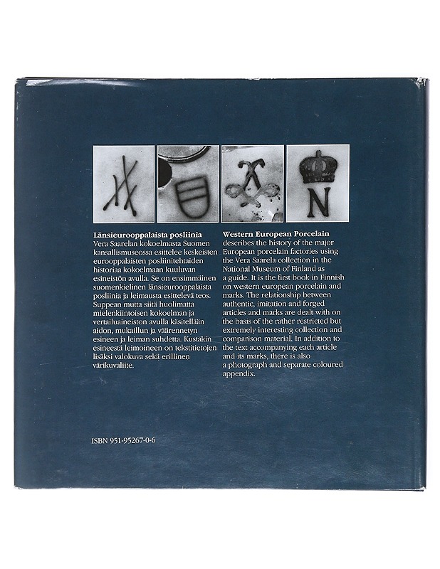 Länsieurooppalaista posliinia : Vera Saarelan kokoelma, Suomen kansallismuseo - Heikki Hyvönen - Historiakirjat - 10105515628 - 1