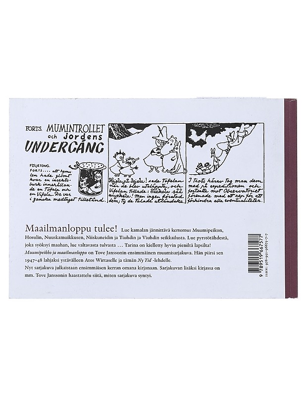 Maailmanloppu Tulee !- Tove Jansson - Sarjakuvat - 10105515633 - 1