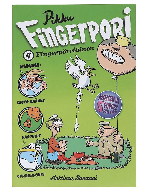 Pikku Fingerpori 4 - Jarla, Pertti - Sarjakuvat - 10105515637 - 0