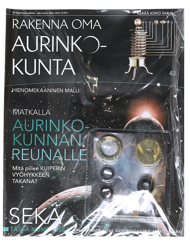 Rakenna oma aurinkokunta, lehti nro. 43, 41-hampainen ratas, ratasrengas ja planeettaholkki - Lehdet - 10105515647 - 0