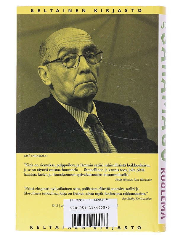 Oikukas kuolema - Saramago, José - Musiikki- ja elokuvakirjat - 10105515697 - 1