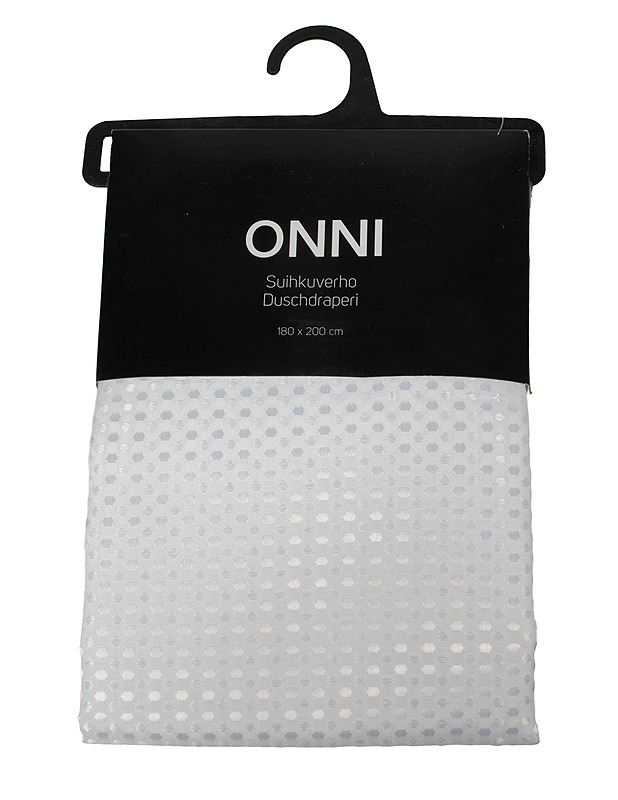 ONNI suihkuverho, 180 x 200 cm - Muut kodintekstiilit - 10105515705 - 0