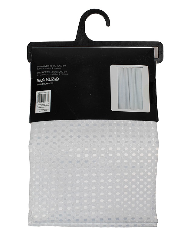 ONNI suihkuverho, 180 x 200 cm - Muut kodintekstiilit - 10105515705 - 1