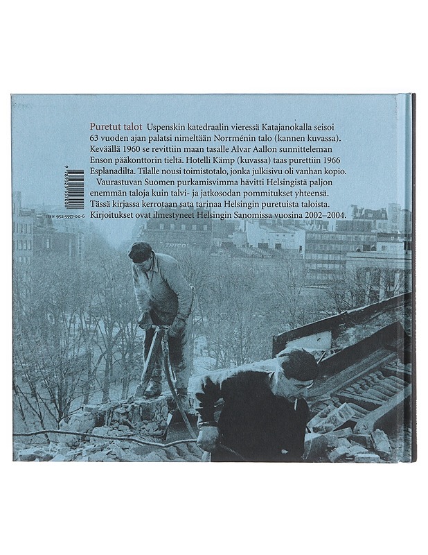 Puretut talot : 100 tarinaa Helsingistä - Antti Manninen - Kirja lahjaksi - 10105515725 - 1