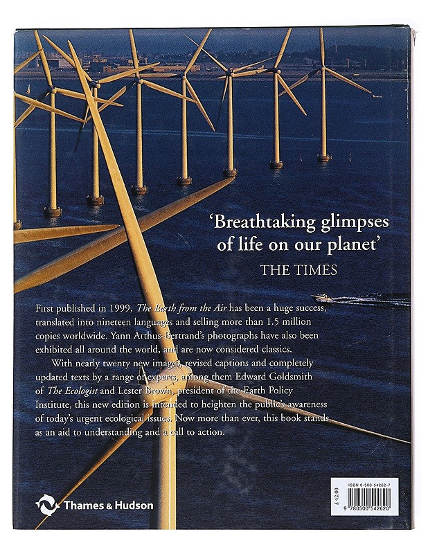 The Earth From The Air - Yann Arthus-Bertrand - Tietokirjat - 10105515748 - 1