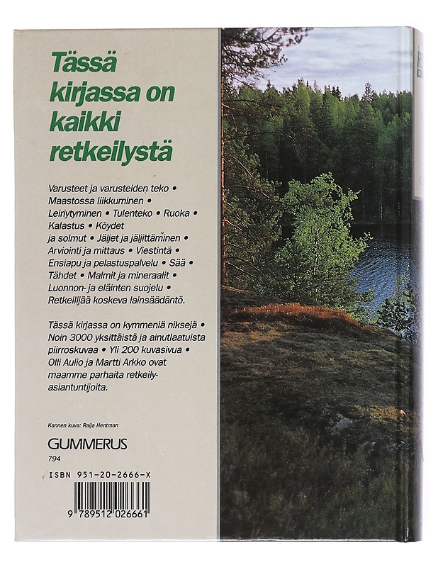 Suuri retkeilykirja - Autio, Olli - Tietokirjat ja oppaat - 10105515775 - 1