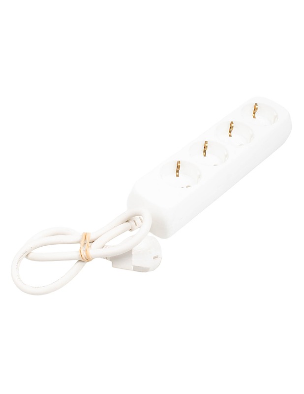 Maadoitettu jatkojohto, jossa 4 pistorasiapaikkaa  - Muu elektroniikka - 10105515786 - 0