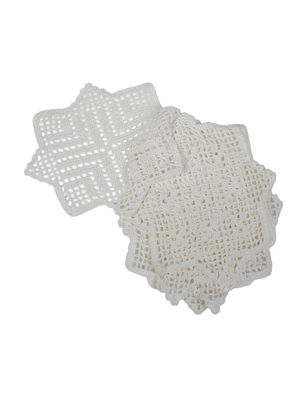 Virkattu pitsipala, 8 kpl - Käsityö - 10105515807 - 1
