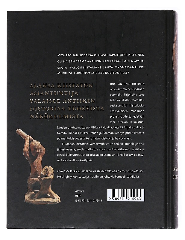 Uusi antiikin historia - Paavo Castrén - Historiakirjat - 10105515834 - 1
