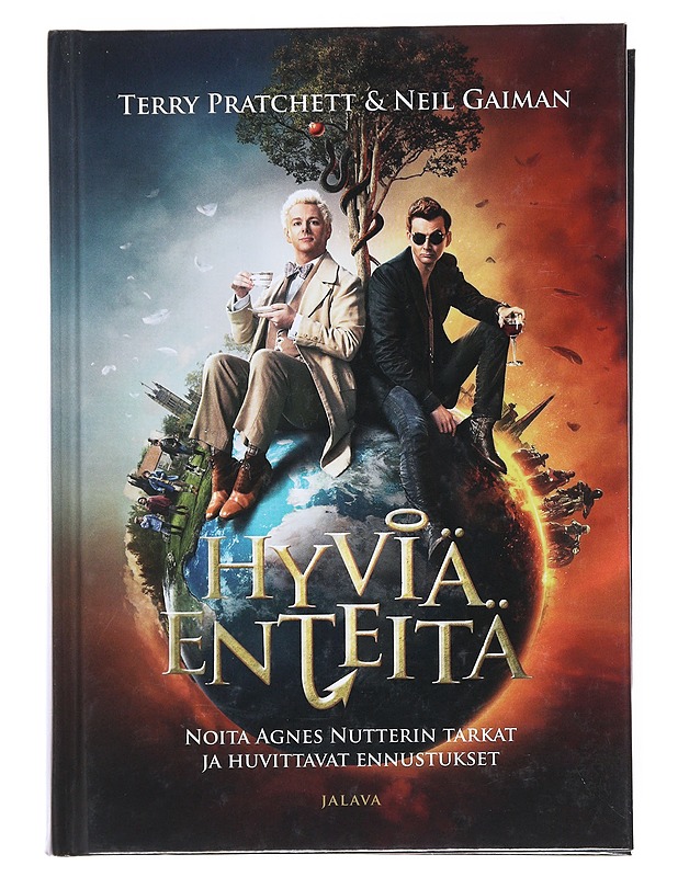 Hyviä enteitä : noita Agnes Nutterin tarkat ja huvittavat ennustukset - Pratchett, Terry - Fantasia- ja scifi - 10105515838 - 0