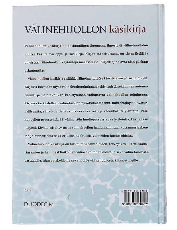 Välinehuollon käsikirja - Pentti, Marja - Tietokirjat ja oppaat - 10105515846 - 1