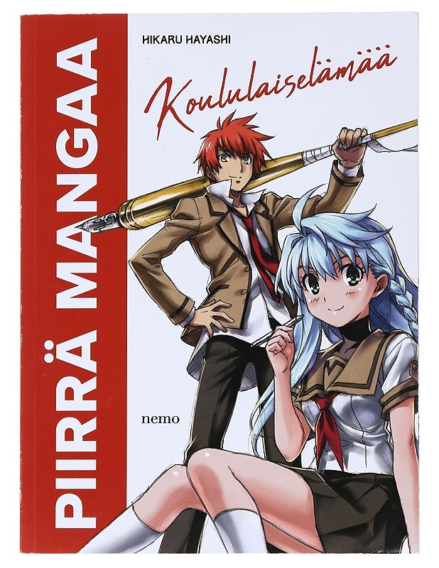 Piirrä mangaa : koululaiselämää - Hayashi, Hikaru - Sarjakuvat - 10105515850 - 0