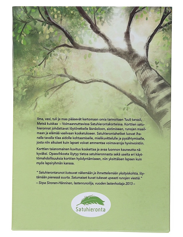 Tuuli tanssii, metsä kuiskaa : Voimaannuttavat Satukortit - Sanna Tuovinen - Lastenkirjat - 10105515859 - 1