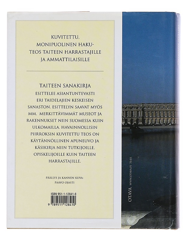 Taiteen sanakirja - Riitta Konttinen - Taide- ja kulttuurikirjat - 10105515879 - 1