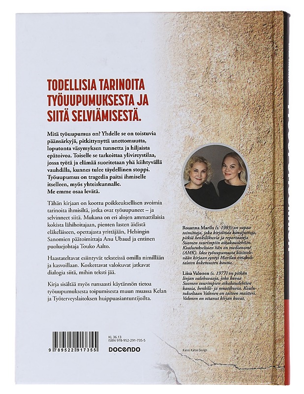 Työuupumuskirja - Marila, Rosanna - Tietokirjat ja oppaat - 10105515886 - 1