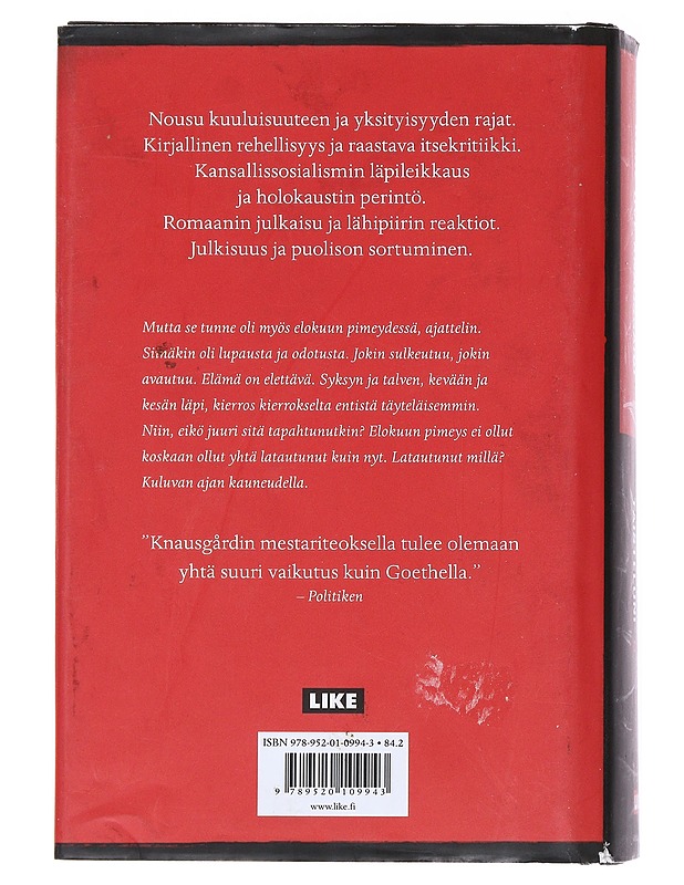 Taisteluni. Kuudes kirja - Knausgård, Karl Ove - Romaanit ja novellit - 10105515907 - 1