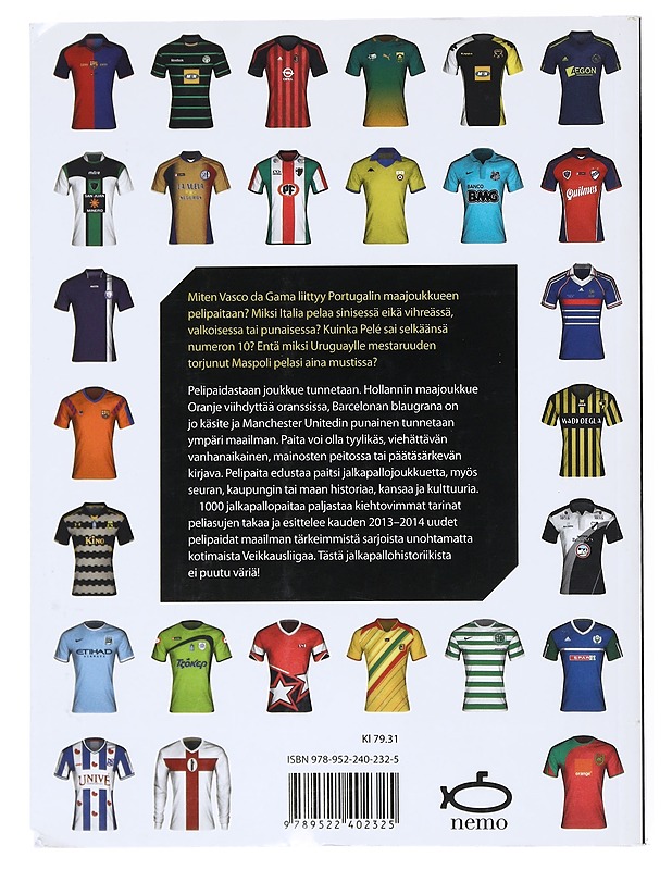 1000 jalkapallopaitaa - Lions, Bernard - Tietokirjat ja oppaat - 10105515919 - 1