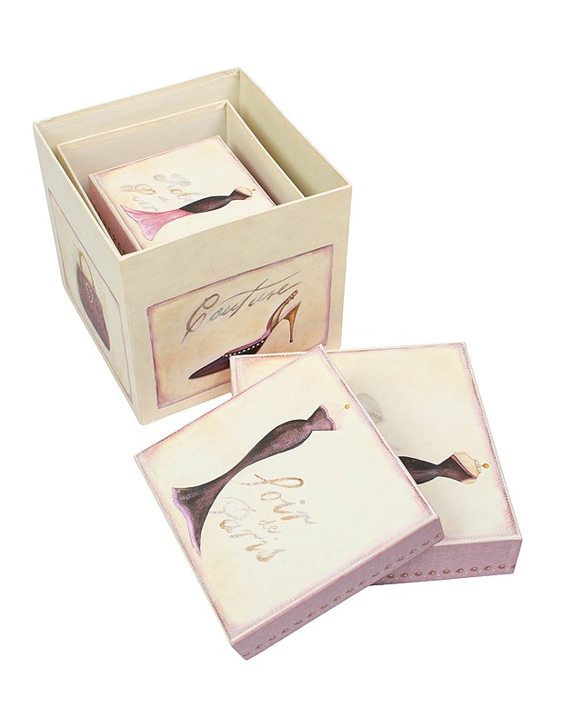 TRI-COASTAL DESIGN säilytyslaatikot, 3 kpl - Säilytystavarat - 10105515947 - 1