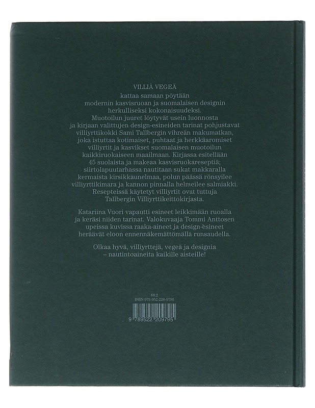 Villiä vegeä - Katariina Vuori - Ruokakirjat - 10105516000 - 1