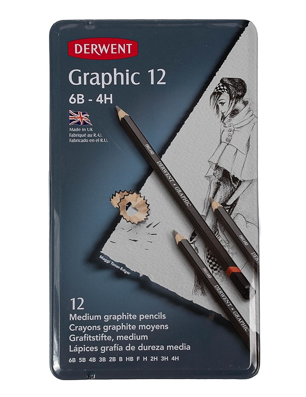 DERWENT Graphic Medium lyijykynät - Askartelu - 10105515998 - 0